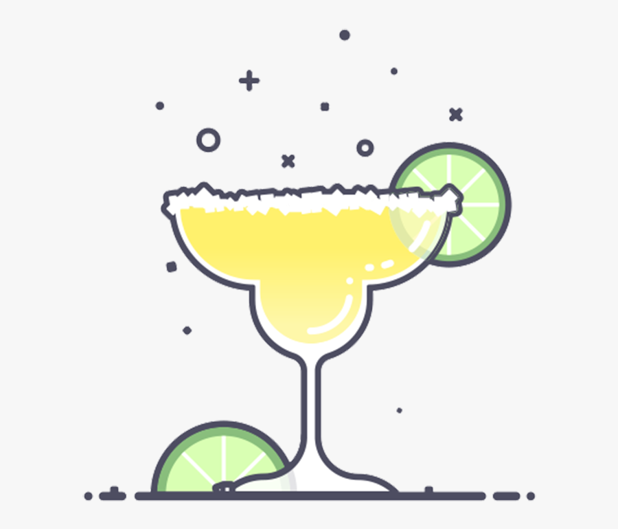 Cocktail Limoncello Lemon Illustration - Margarita Clipart Margarita Drink Transparent, Transparent Clipart