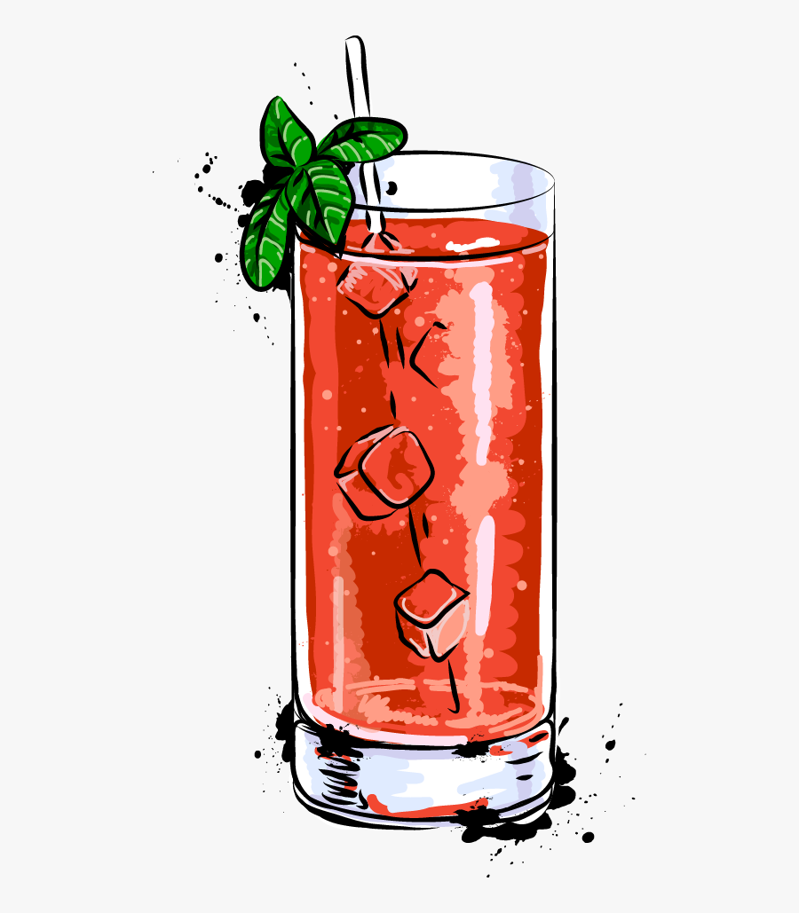 Juice Cocktail Bloody Mary Margarita Mojito - Illustration Bloody Mary Cocktail, Transparent Clipart