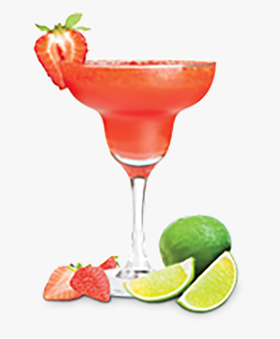 Strawberry Margarita Sorbet - Transparent Background Strawberry Daiquiri Png, Transparent Clipart