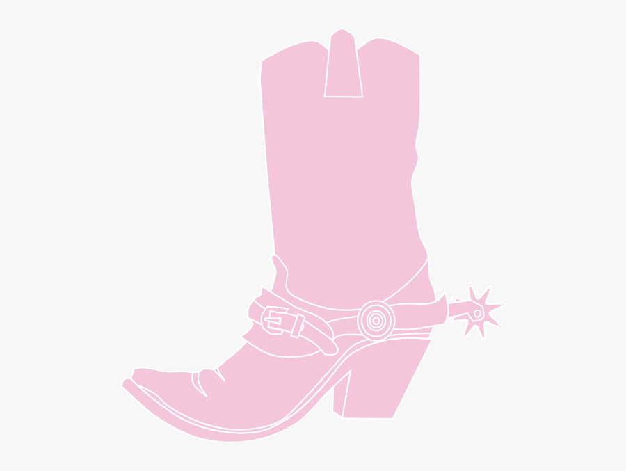 Cowboy Boot With Star Clipart - Cowboy Boot, Transparent Clipart