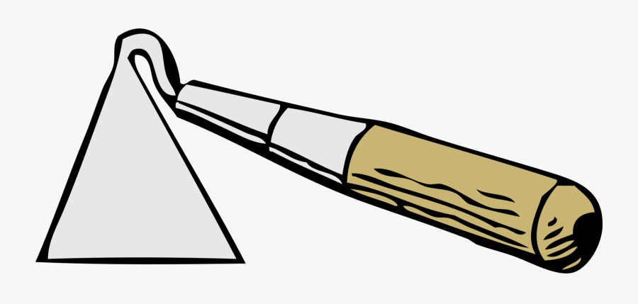 Hoe Agriculture Tool Garden Rake - Hoe Clipart Transparent, Transparent Clipart