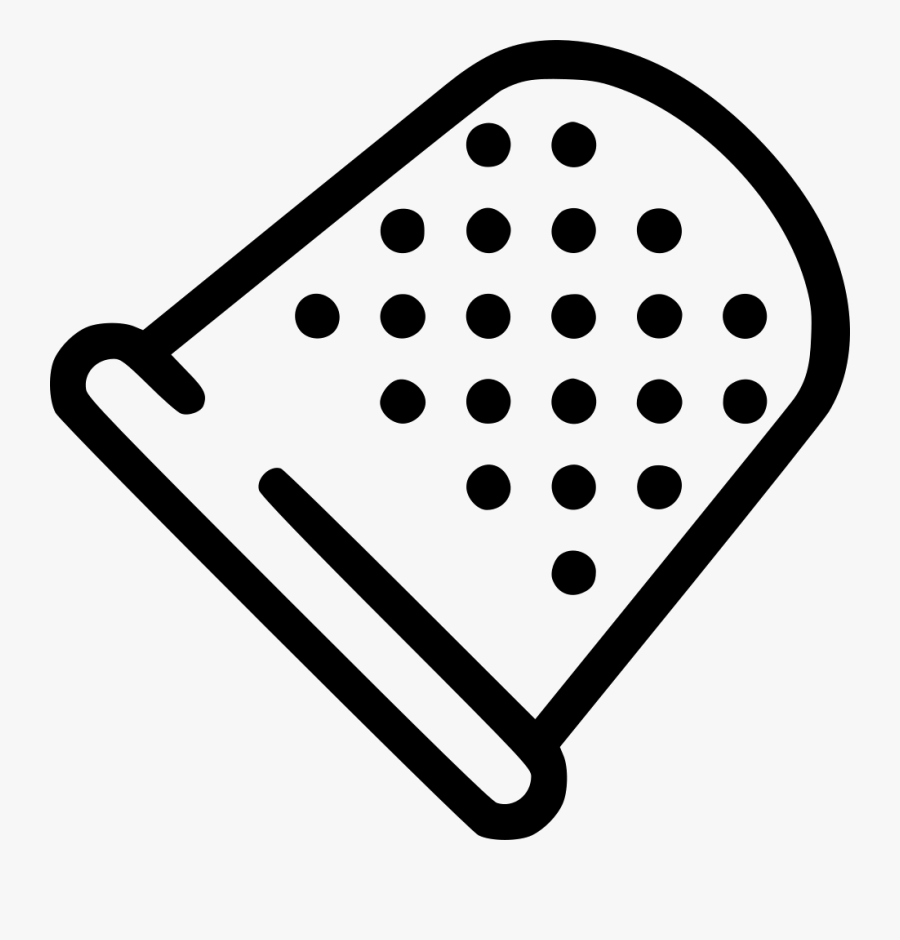 Thimble Tailoring Needle Finger Protection Svg Png - Thimble Icon Png, Transparent Clipart