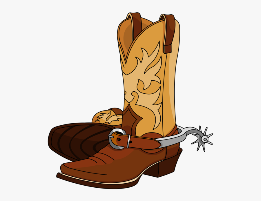 Cowboy Boot Sole Clipart - Cowboy Objects, Transparent Clipart