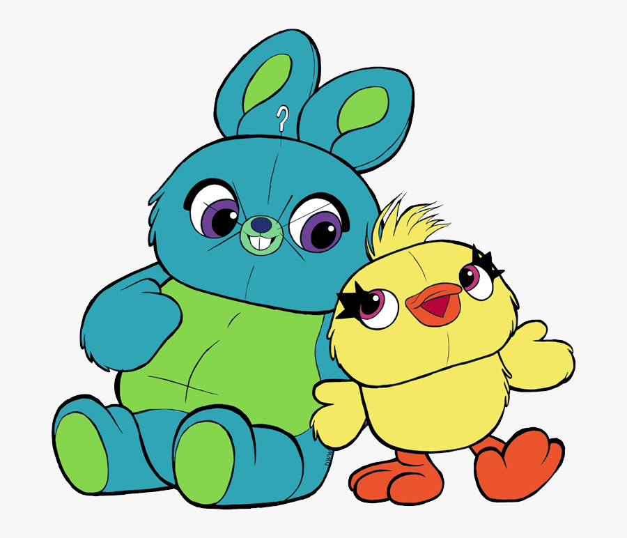 Bunny Y Ducky Toy Story 4, Transparent Clipart