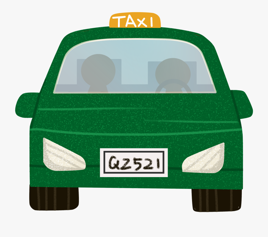 Cartoon Simple Parking Car Png And Psd - Portable Network Graphics, Transparent Clipart