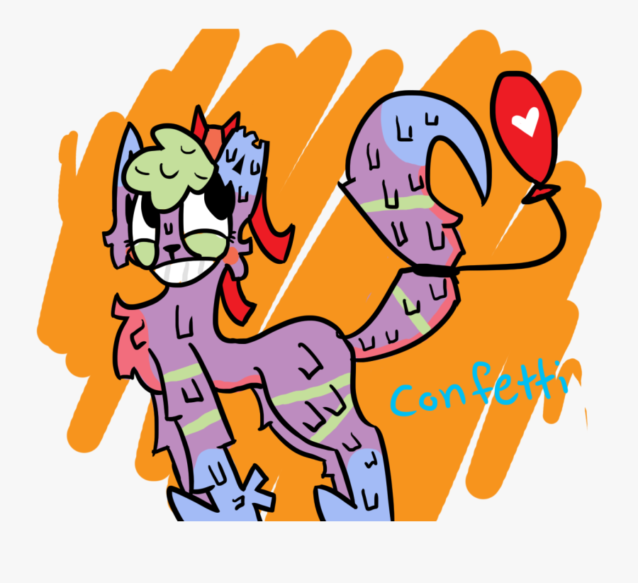 Pinata Clipart Drawing, Pinata Drawing Transparent - Cartoon, Transparent Clipart