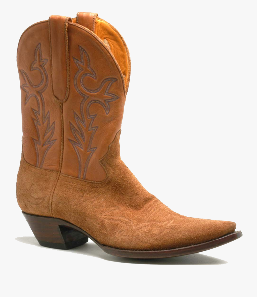 Hd Free Boot Transparent - Lucchese Mens Tan Boots, Transparent Clipart