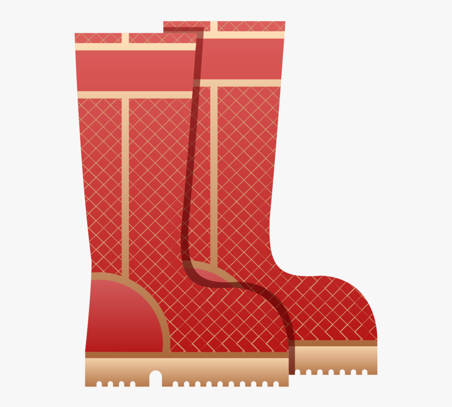 Boot,footwear,red - Bota Dibujo Color Png Clipart, Transparent Clipart
