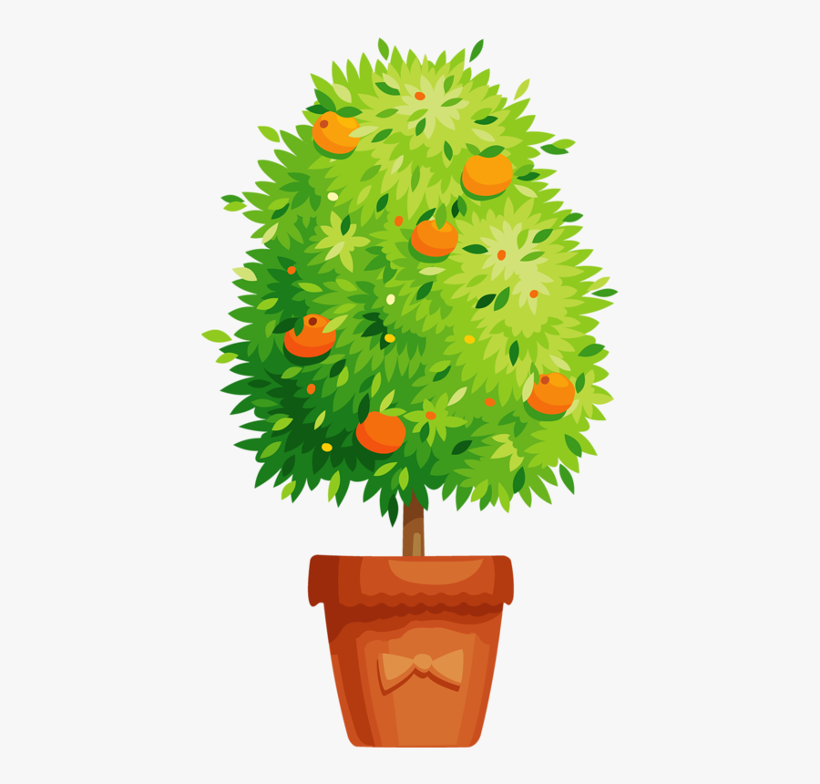 Transparent Flower Pot Png - Potted Plant Clipart Png, Transparent Clipart