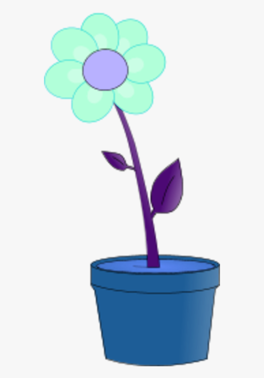 Transparent Flower Pot Clipart - Flowerpot, Transparent Clipart