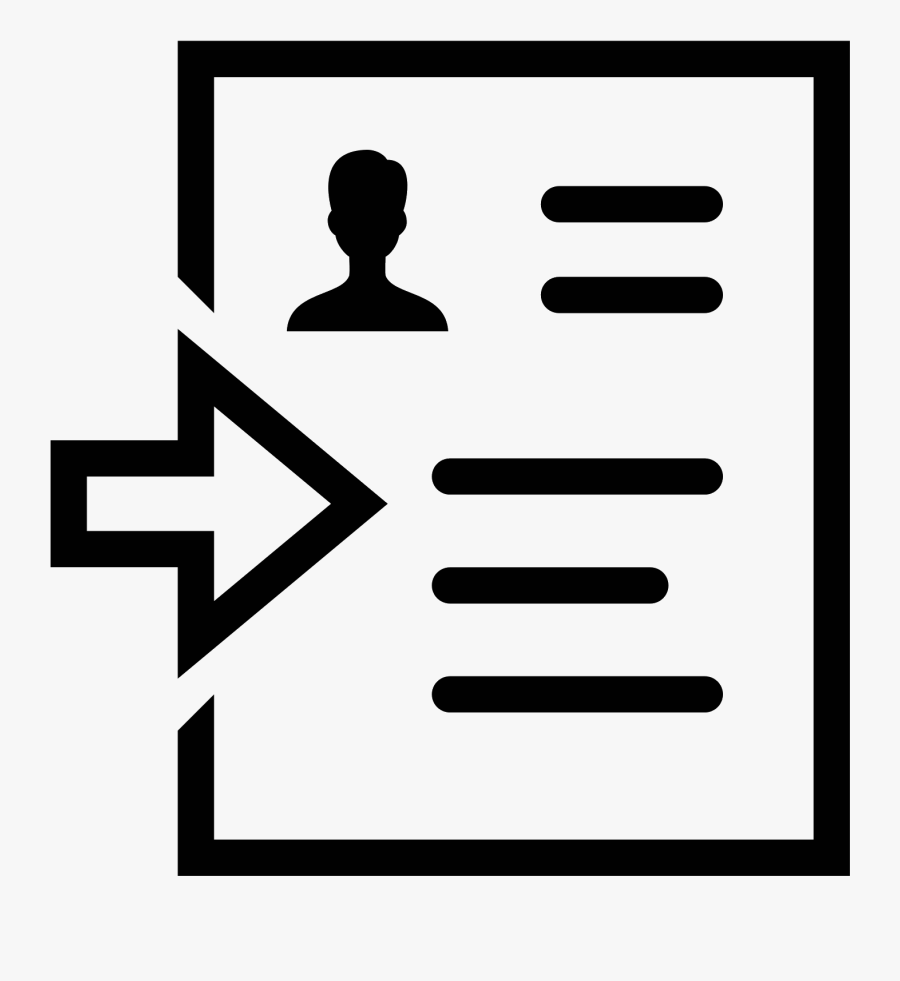 Set As Resume Icon - Sending Resume Clipart Png, Transparent Clipart