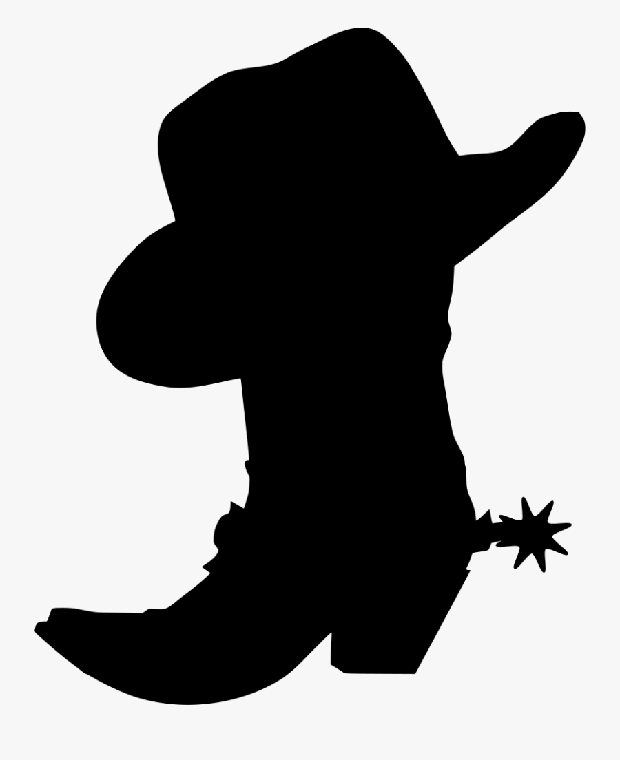 Cowboy Boots And Hat Clipart, Transparent Clipart