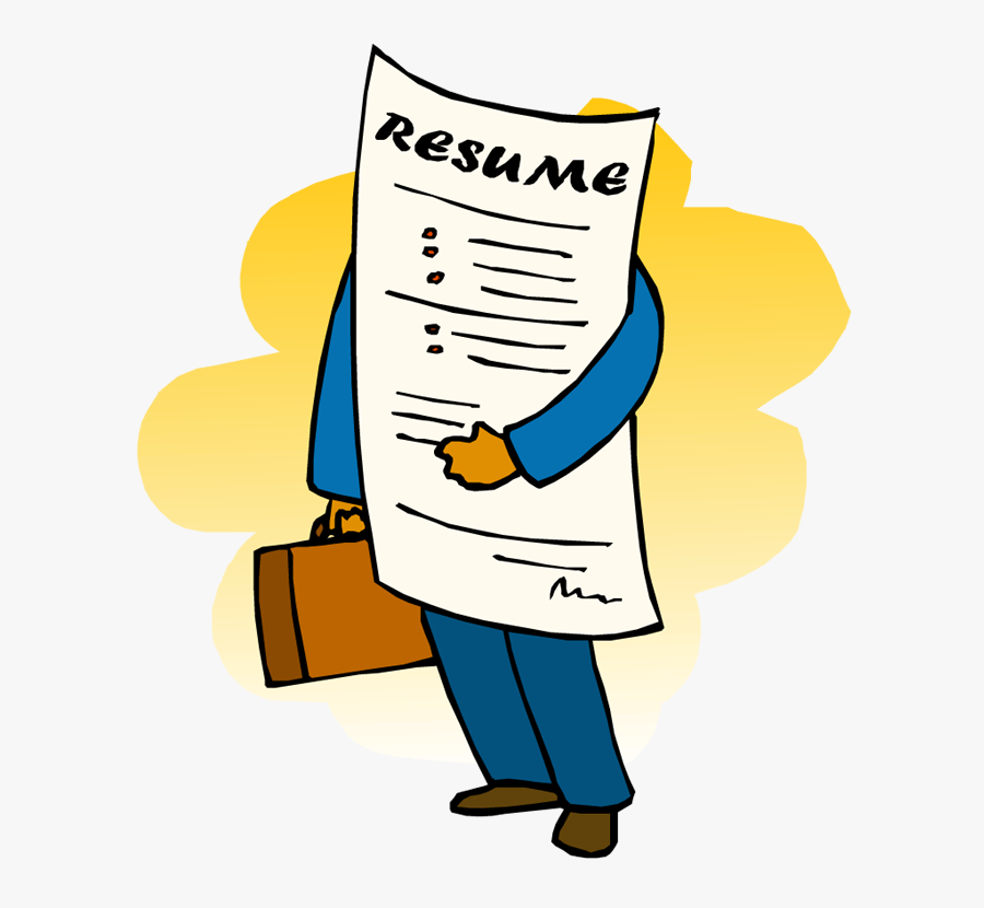 Résumé Working For You - Resume Writing Clipart, Transparent Clipart