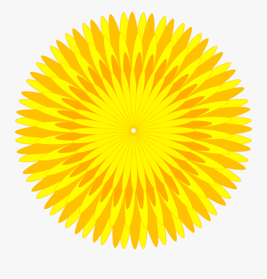 Yellow Dandelion Png Clipart - Yellow Dandelion Clip Art, Transparent Clipart