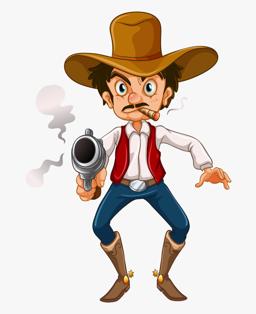 Lasso Clipart Cowboy Boot - Cartoon Cowboy Transparent Background, Transparent Clipart