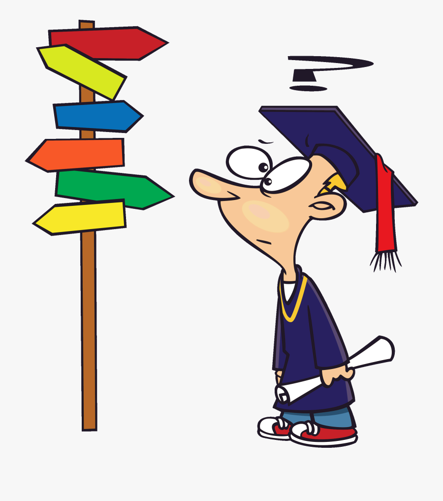 Career Clipart Transparent Free For Download On Rpelm - Confused College Student Clipart, Transparent Clipart