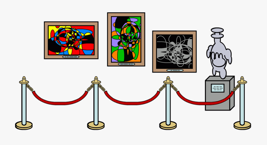 Art, Museum, Gallery, Exhibition, Paintings, Sculpture - Museum Clip Art, Transparent Clipart