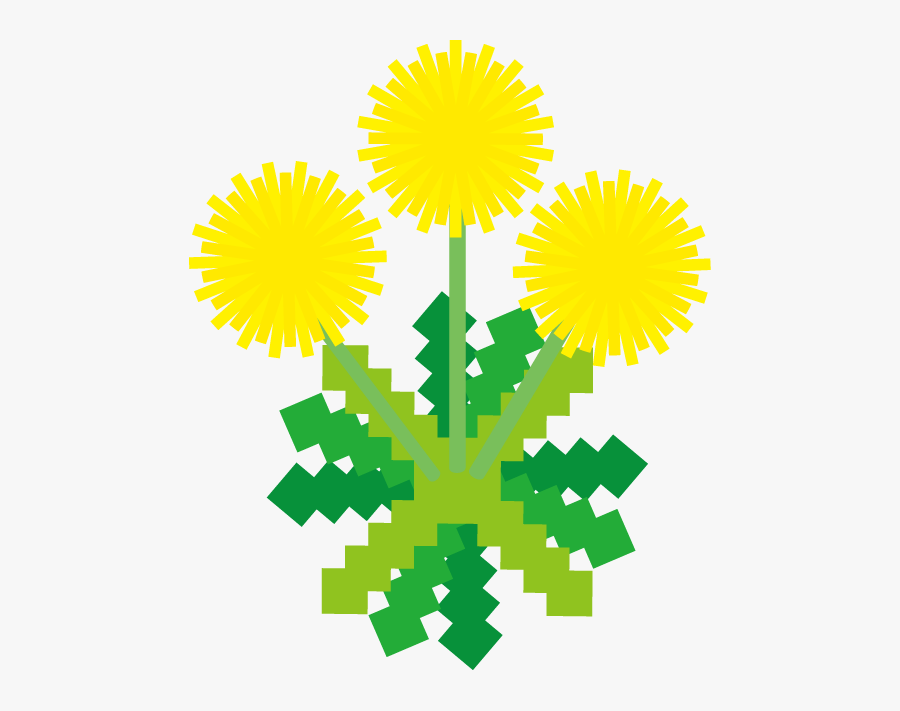 Dandelion Clip Art - 春 花 イラスト 無料, Transparent Clipart