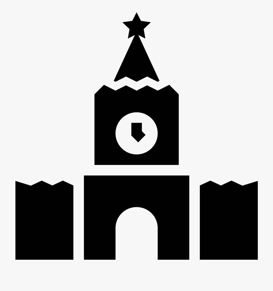 Museum Vector Tourist Spot Image Library Download - Кремль Иконка, Transparent Clipart