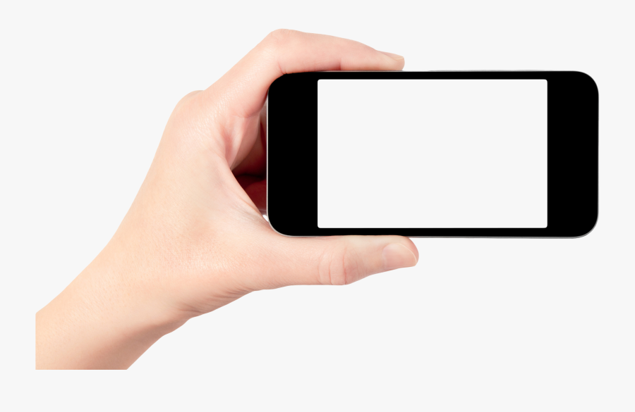 Download Smartphone Png Clipart - Hand Holding Mobile Png, Transparent Clipart