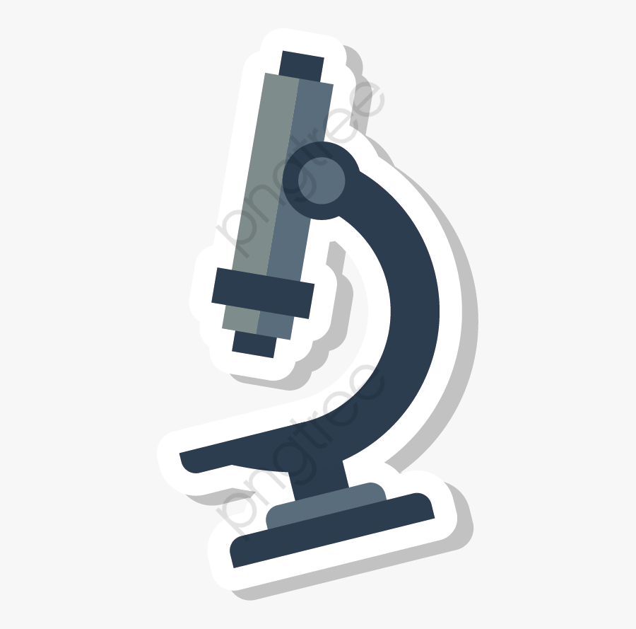 Chemistry Biological Png And - Microscopio Vector Png, Transparent Clipart