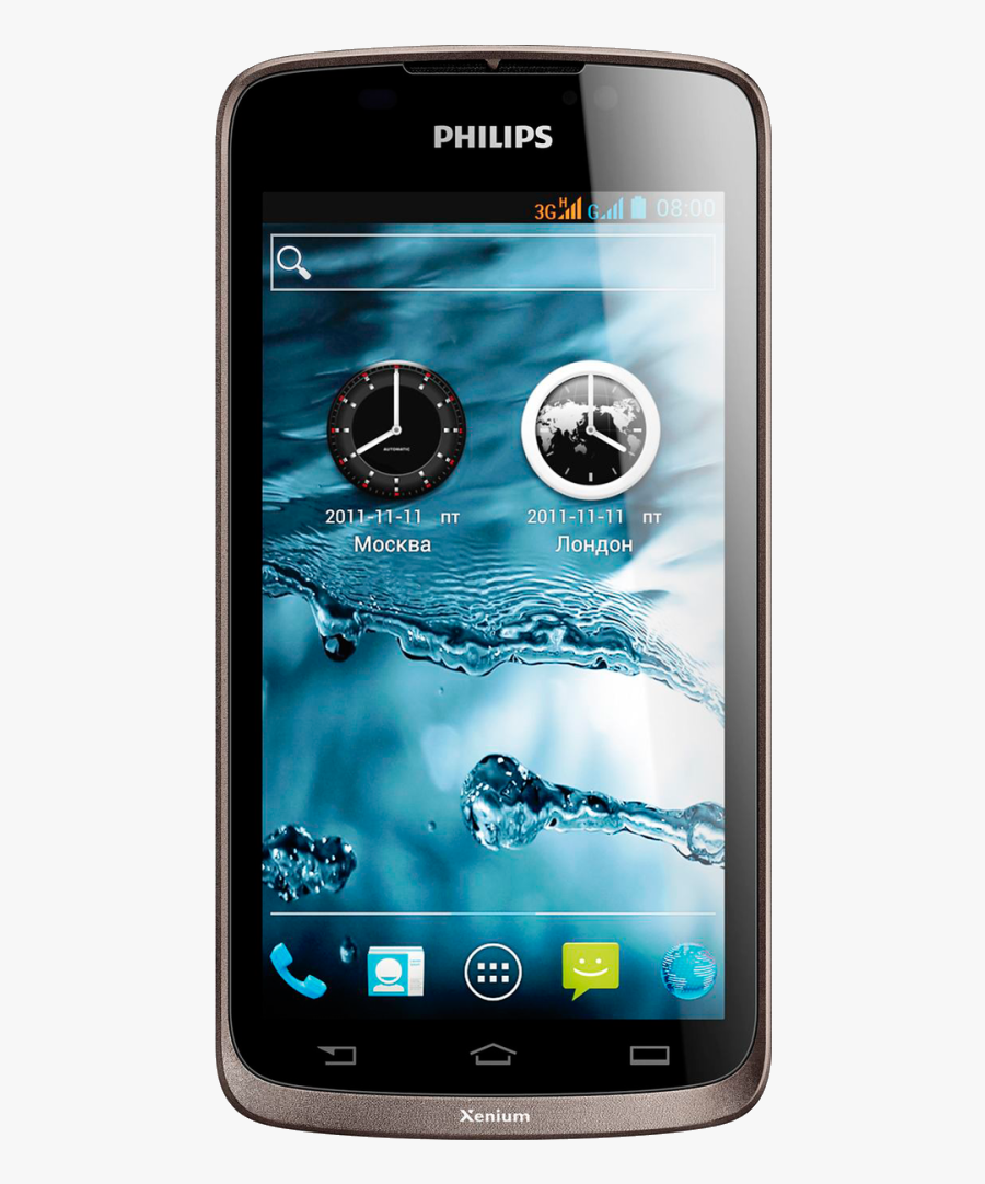 Philips W832, Transparent Clipart