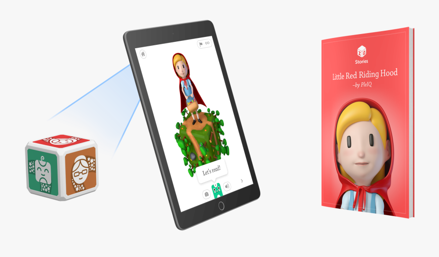 Cubo, App Y Libro - Augmented Reality Play Cube, Transparent Clipart