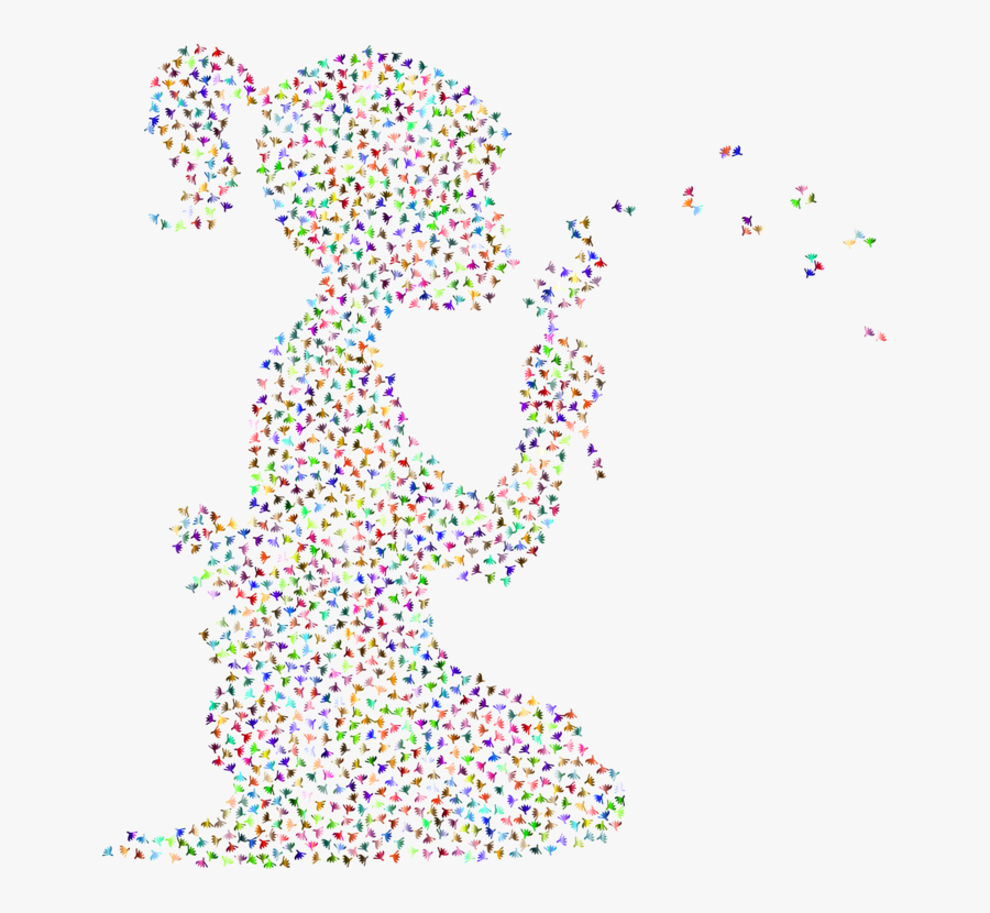 Pink,flower,art - Transparent Background Dandelion Background, Transparent Clipart