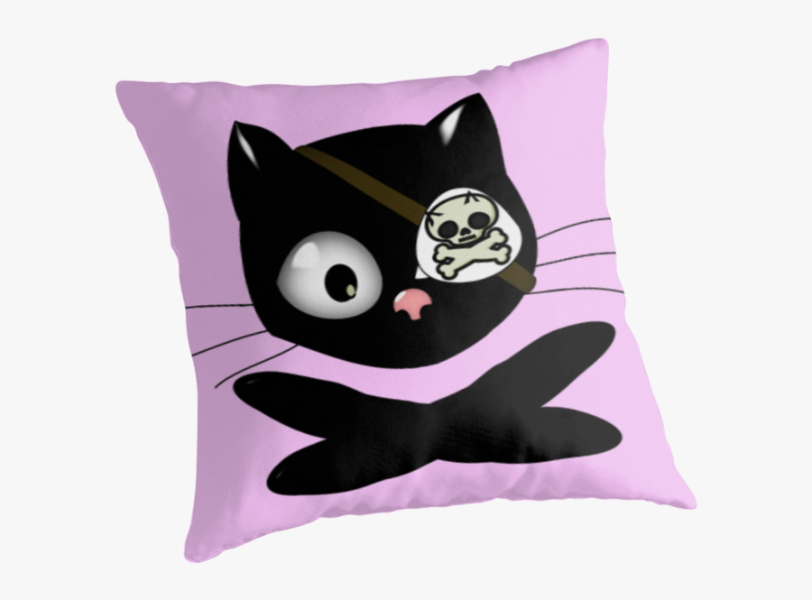Pirate Kitty With Eye Patch By Gravityx9 , Png Download, Transparent Clipart