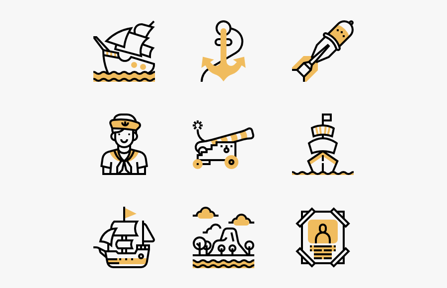 Pirates, Transparent Clipart