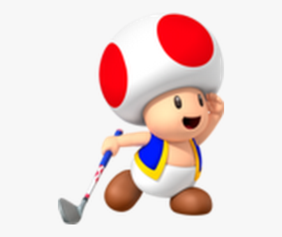 Fear Clipart Timid - Toad Super Mario Golf, Transparent Clipart