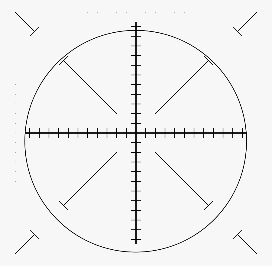 Sniper Optic, Transparent Clipart