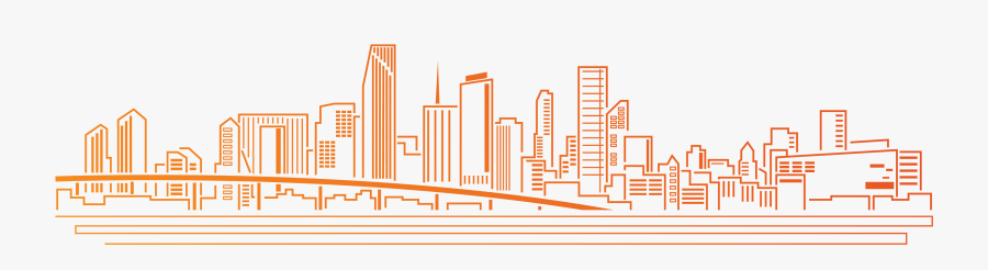 Kansas City Cartoon Skyline, Transparent Clipart