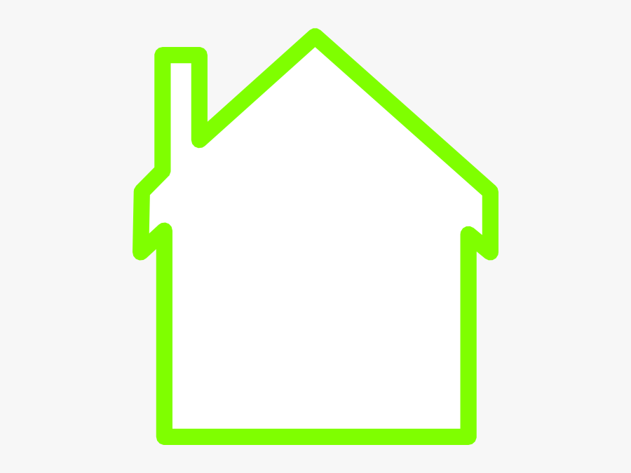 Green House White Middle Svg Clip Arts, Transparent Clipart