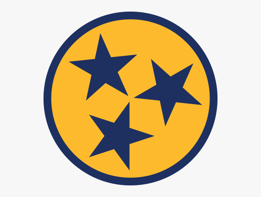 Tennessee Tri Star Png, Transparent Clipart