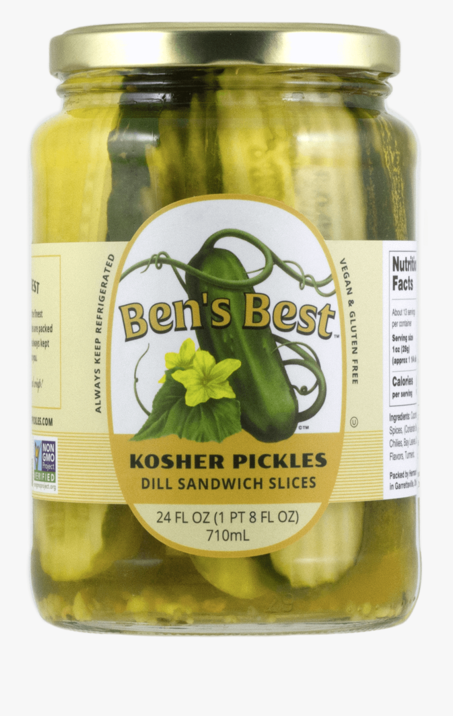 Bens Best Sandwich Slices Opt - Achaar, Transparent Clipart