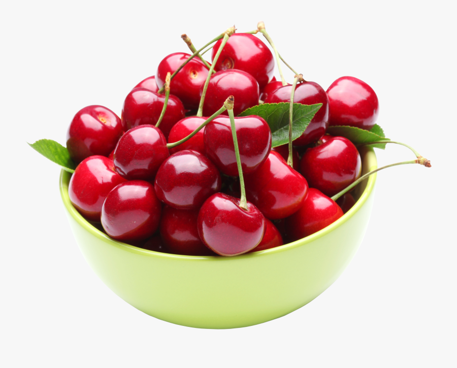 Fruits Transparent Basket Png - Bowl Of Cherries Png, Transparent Clipart
