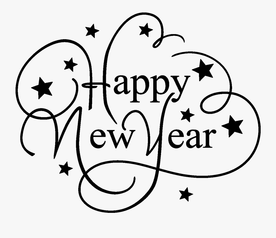 Happy New Year Stickers 2018 , Free Transparent Clipart ClipartKey