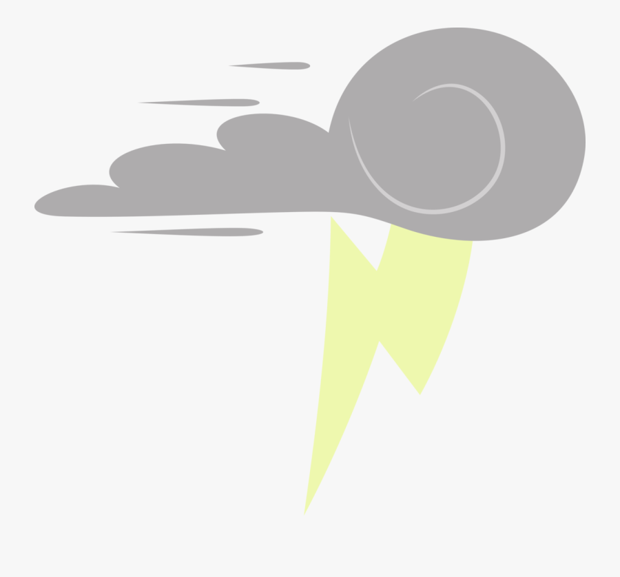 Hawk9mm, Cloud, Cutie Mark, G4, Lightning, Safe, Simple - Graphic Design, Transparent Clipart