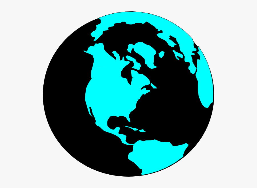 Earth Vector Black And White, Transparent Clipart