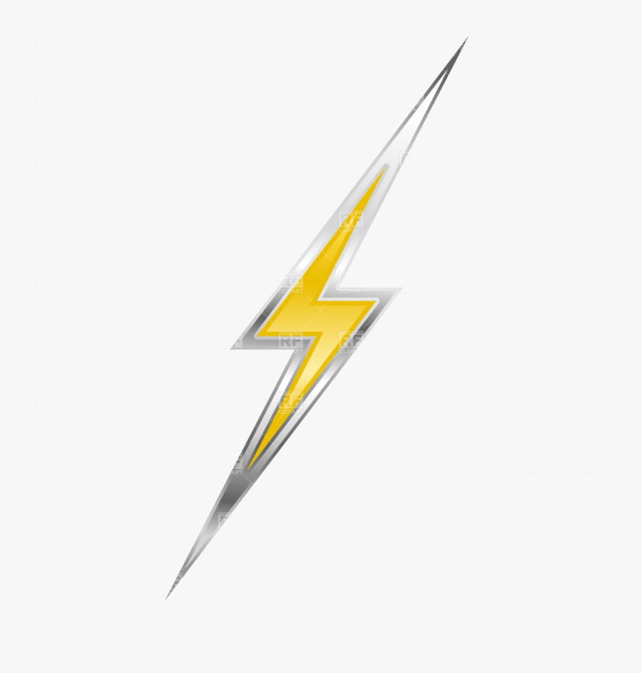 Lightning Vector And Red Clipart Transparent Png - Technical Drawing, Transparent Clipart