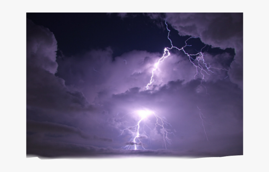 #sky #lightning #storm #clouds - Lightning, Transparent Clipart