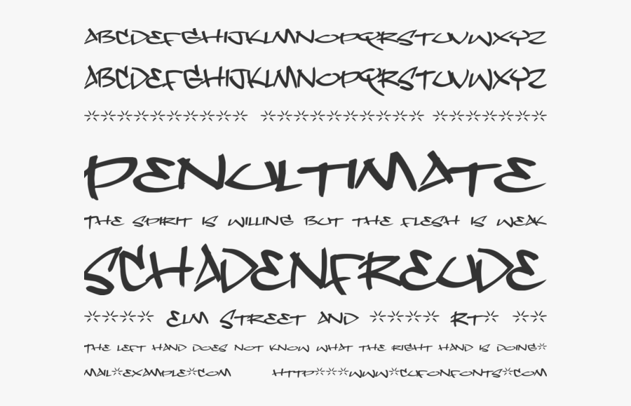 Clip Art Dope Fonts - Calligraphy, Transparent Clipart