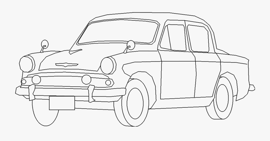 Car B006 Perspective - City Car, Transparent Clipart