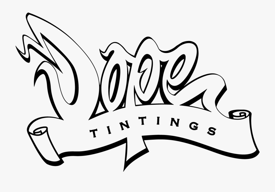 Tintings Logo On Behance - Calligraphy, Transparent Clipart