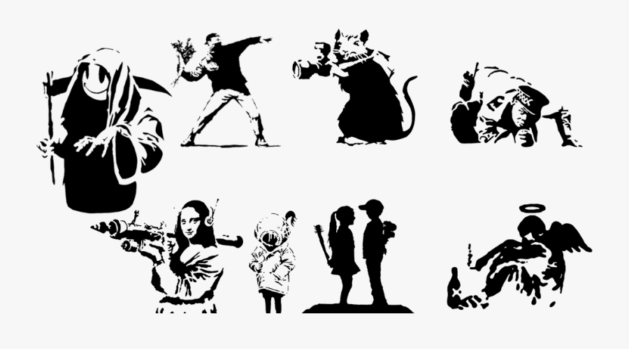 Banksy Png, Transparent Clipart