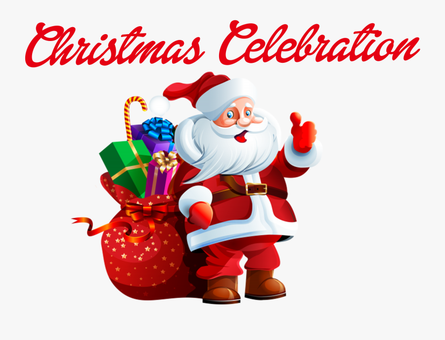 Transparent Fairy Lights Clipart - Transparent Background Santa Clipart, Transparent Clipart