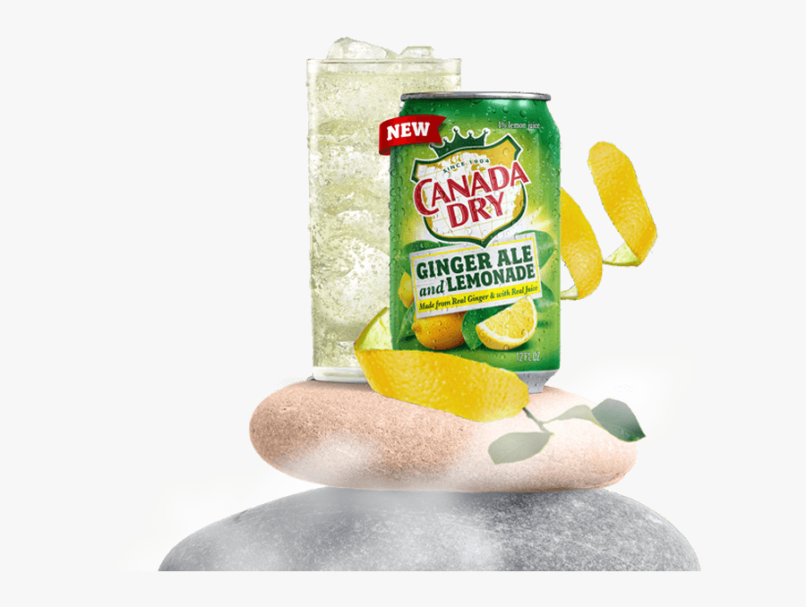 Lemonade Clipart Lemon Soda - Canada Dry, Transparent Clipart