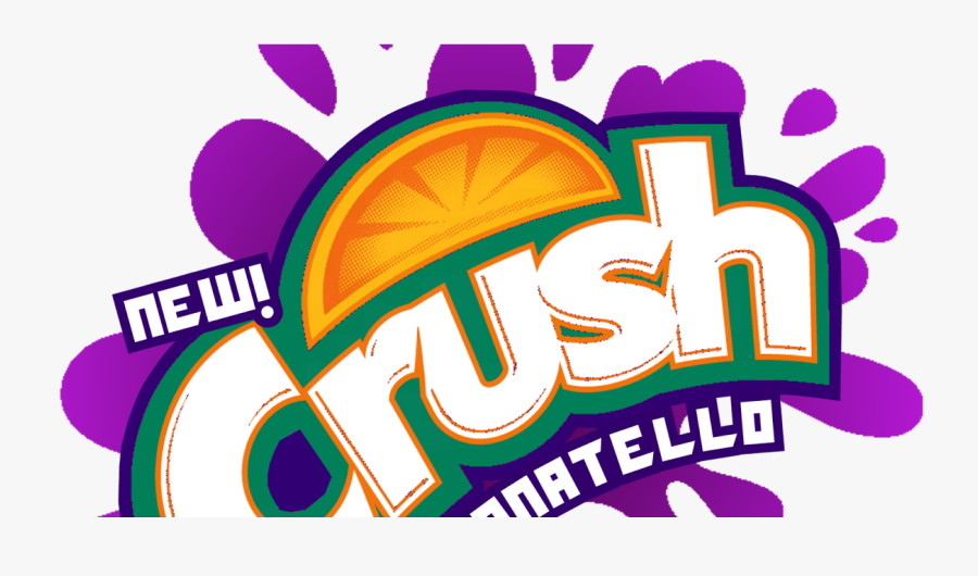 Grape Crush Soda Logo, Transparent Clipart