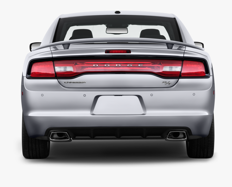 Police Clipart Charger - 2014 Dodge Charger Rear, Transparent Clipart